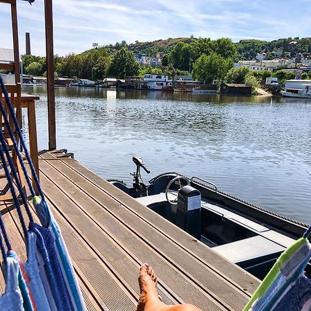 Hotel Houseboat Benjamin - Houseboats Benjamin & Franklin Prag Exterior foto
