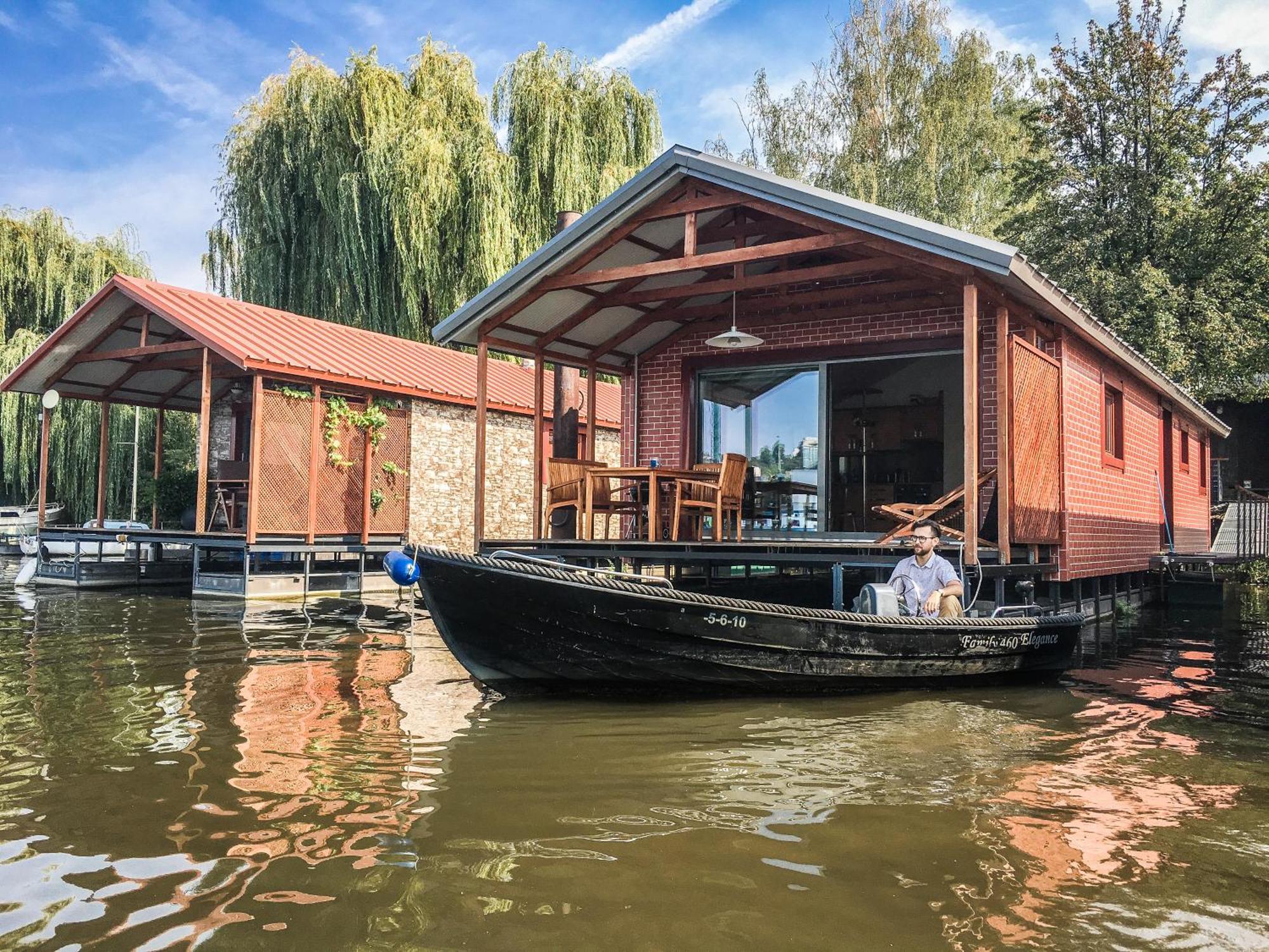 Hotel Houseboat Benjamin - Houseboats Benjamin & Franklin Prag Exterior foto